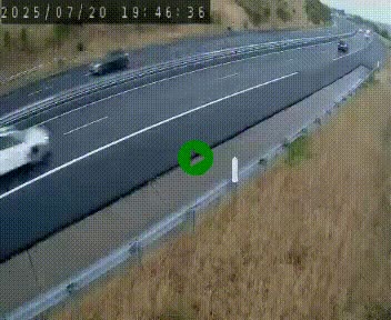 <h2>Caméra autoroutière France - A75, Engayresque, entre Millau et Séverac-le-Chateau, en direction de Montpellier</h2>