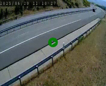 <h2>Caméra autoroutière France - A75, Engayresque, entre Millau et Séverac-le-Chateau, en direction de Montpellier</h2>