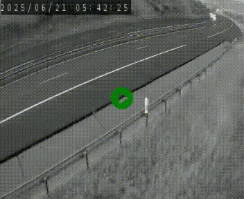 <h2>Caméra autoroutière France - A75, Engayresque, entre Millau et Séverac-le-Chateau, en direction de Montpellier</h2>