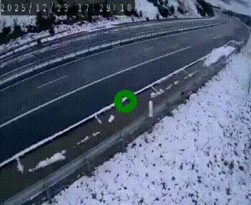 <h2>Caméra autoroutière France - A75, Engayresque, entre Millau et Séverac-le-Chateau, en direction de Montpellier</h2>