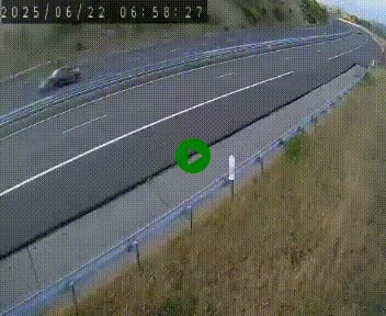 <h2>Caméra autoroutière France - A75, Engayresque, entre Millau et Séverac-le-Chateau, en direction de Montpellier</h2>