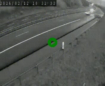 <h2>Caméra autoroute A75 à hauteur de la sortie 42 (Rodez, Laissac, Aire de l'Auvergne) située sur la commune d'Auberoques, près de Sévérac-le-Château</h2>