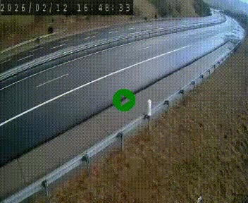 <h2>Caméra autoroute A75 à hauteur de la sortie 42 (Rodez, Laissac, Aire de l'Auvergne) située sur la commune d'Auberoques, près de Sévérac-le-Château</h2>