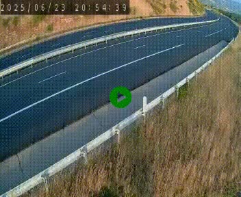 <h2>Caméra autoroutière France - A75, Engayresque, entre Millau et Séverac-le-Chateau, en direction de Montpellier</h2>