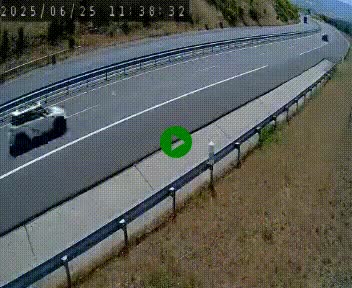 <h2>Caméra autoroute A75 à hauteur de la sortie 42 (Rodez, Laissac, Aire de l'Auvergne) située sur la commune d'Auberoques, près de Sévérac-le-Château</h2>