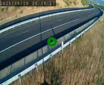 <h2>Caméra autoroutière France - A75, Engayresque, entre Millau et Séverac-le-Chateau, en direction de Montpellier</h2>