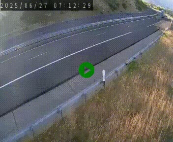<h2>Caméra autoroutière France - A75, Engayresque, entre Millau et Séverac-le-Chateau, en direction de Montpellier</h2>