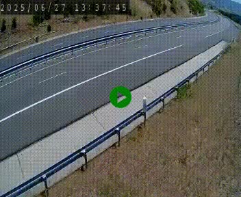 <h2>Caméra autoroutière France - A75, Engayresque, entre Millau et Séverac-le-Chateau, en direction de Montpellier</h2>