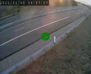 <h2>Caméra autoroute A75 à hauteur de la sortie 42 (Rodez, Laissac, Aire de l'Auvergne) située sur la commune d'Auberoques, près de Sévérac-le-Château</h2>