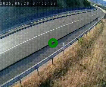 <h2>Caméra autoroutière France - A75, Engayresque, entre Millau et Séverac-le-Chateau, en direction de Montpellier</h2>