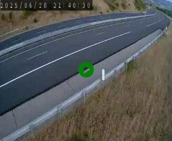<h2>Caméra autoroutière France - A75, Engayresque, entre Millau et Séverac-le-Chateau, en direction de Montpellier</h2>