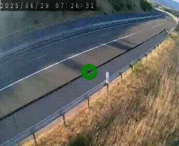 <h2>Caméra autoroutière France - A75, Engayresque, entre Millau et Séverac-le-Chateau, en direction de Montpellier</h2>