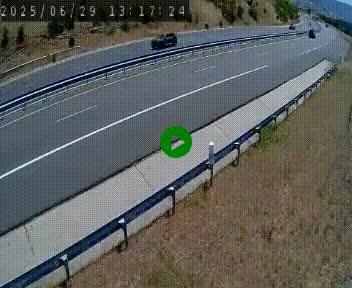 <h2>Caméra autoroutière France - A75, Engayresque, entre Millau et Séverac-le-Chateau, en direction de Montpellier</h2>