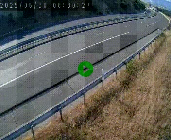 <h2>Caméra autoroutière France - A75, Engayresque, entre Millau et Séverac-le-Chateau, en direction de Montpellier</h2>