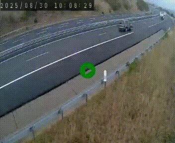 <h2>Caméra autoroutière France - A75, Engayresque, entre Millau et Séverac-le-Chateau, en direction de Montpellier</h2>