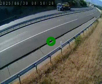 <h2>Caméra autoroutière France - A75, Engayresque, entre Millau et Séverac-le-Chateau, en direction de Montpellier</h2>