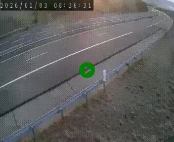 <h2>Caméra autoroute A75 à hauteur de la sortie 42 (Rodez, Laissac, Aire de l'Auvergne) située sur la commune d'Auberoques, près de Sévérac-le-Château</h2>