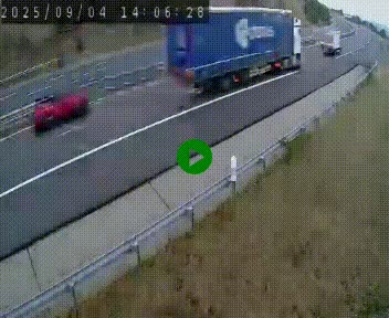 <h2>Caméra autoroutière France - A75, Engayresque, entre Millau et Séverac-le-Chateau, en direction de Montpellier</h2>