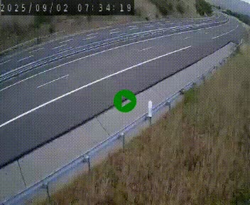 <h2>Caméra autoroutière France - A75, Engayresque, entre Millau et Séverac-le-Chateau, en direction de Montpellier</h2>