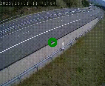 <h2>Caméra autoroute A75 à hauteur de la sortie 42 (Rodez, Laissac, Aire de l'Auvergne) située sur la commune d'Auberoques, près de Sévérac-le-Château</h2>
