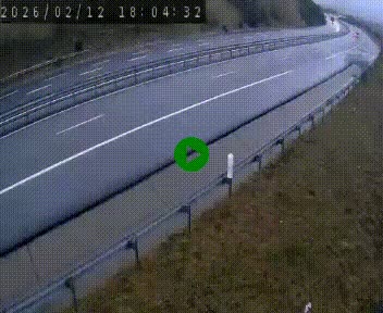 <h2>Caméra autoroute A75 à hauteur de la sortie 42 (Rodez, Laissac, Aire de l'Auvergne) située sur la commune d'Auberoques, près de Sévérac-le-Château</h2>