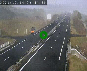 Caméra autoroutière France - A75, Coren, en direction de Montpellier