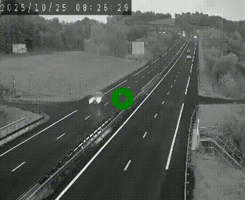Caméra autoroutière France - A75, Coren, en direction de Montpellier
