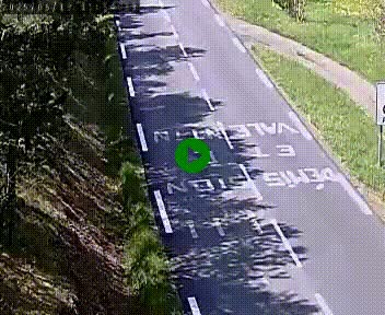 <h2>Caméra routière France - N102, au niveau du col de Montmirat à Saint-Etienne-du-Valdonnez à 1039 mètres d'altitude</h2>