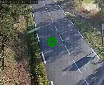 Caméra routière France - N102, au niveau du col de Montmirat à Saint-Etienne-du-Valdonnez à 1039 mètres d'altitude