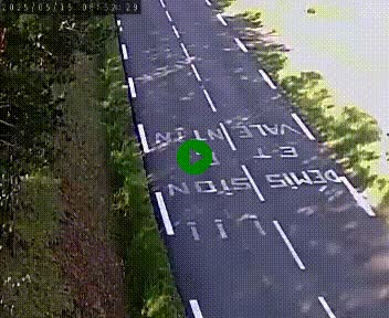 Caméra routière France - N102, au niveau du col de Montmirat à Saint-Etienne-du-Valdonnez à 1039 mètres d'altitude