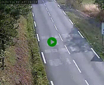 Caméra routière France - N102, au niveau du col de Montmirat à Saint-Etienne-du-Valdonnez à 1039 mètres d'altitude