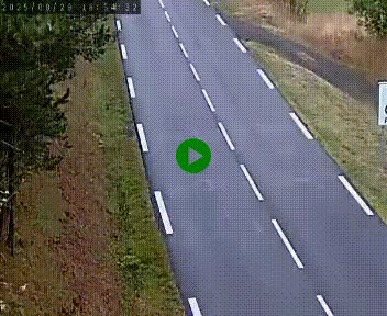 Caméra routière France - N102, au niveau du col de Montmirat à Saint-Etienne-du-Valdonnez à 1039 mètres d'altitude