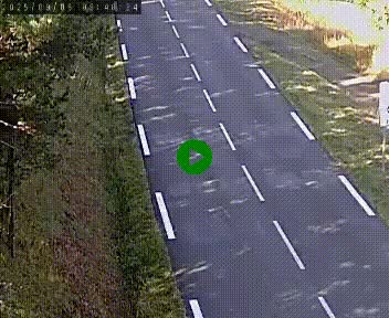 Caméra routière France - N102, au niveau du col de Montmirat à Saint-Etienne-du-Valdonnez à 1039 mètres d'altitude