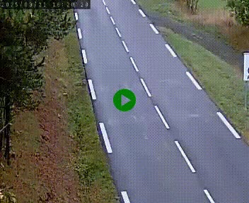 Caméra routière France - N102, au niveau du col de Montmirat à Saint-Etienne-du-Valdonnez à 1039 mètres d'altitude