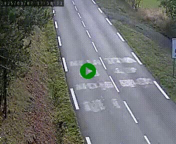 Caméra routière France - N102, au niveau du col de Montmirat à Saint-Etienne-du-Valdonnez à 1039 mètres d'altitude