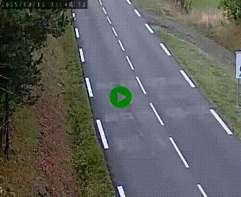 Caméra routière France - N102, au niveau du col de Montmirat à Saint-Etienne-du-Valdonnez à 1039 mètres d'altitude