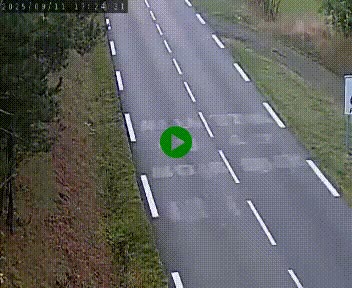 Caméra routière France - N102, au niveau du col de Montmirat à Saint-Etienne-du-Valdonnez à 1039 mètres d'altitude