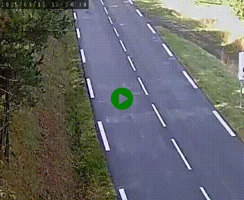 Caméra routière France - N102, au niveau du col de Montmirat à Saint-Etienne-du-Valdonnez à 1039 mètres d'altitude