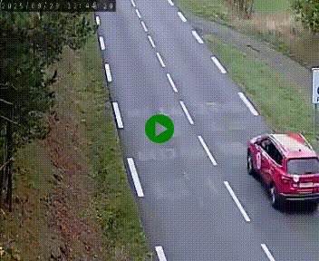 Caméra routière France - N102, au niveau du col de Montmirat à Saint-Etienne-du-Valdonnez à 1039 mètres d'altitude