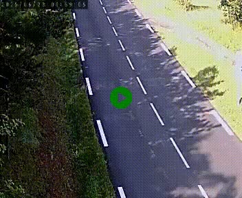 <h2>Caméra routière France - N102, au niveau du col de Montmirat à Saint-Etienne-du-Valdonnez à 1039 mètres d'altitude</h2>