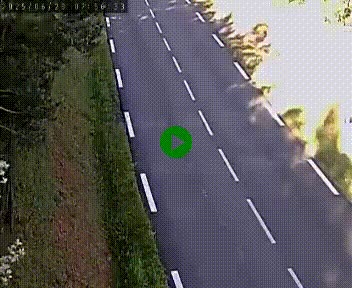 <h2>Caméra routière France - N102, au niveau du col de Montmirat à Saint-Etienne-du-Valdonnez à 1039 mètres d'altitude</h2>