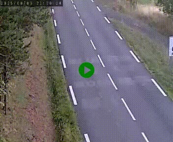 Caméra routière France - N102, au niveau du col de Montmirat à Saint-Etienne-du-Valdonnez à 1039 mètres d'altitude
