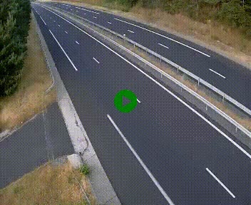 <h2>Caméra autoroute A75 à hauteur du col des Issartets en direction de Montpellier</h2>