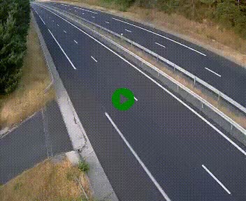 <h2>Caméra autoroute A75 à hauteur du col des Issartets en direction de Montpellier</h2>