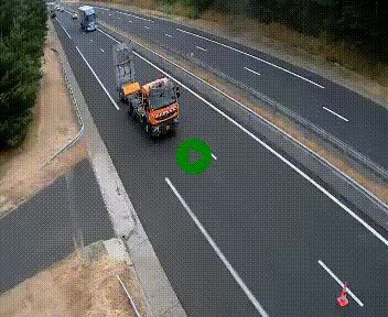 <h2>Caméra autoroute A75 à hauteur du col des Issartets en direction de Montpellier</h2>