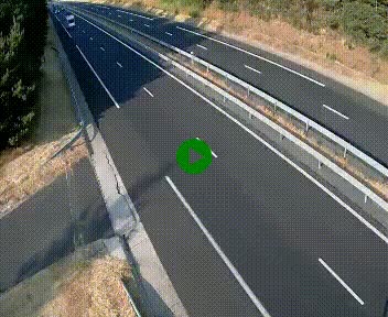 <h2>Caméra autoroute A75 à hauteur du col des Issartets en direction de Montpellier</h2>