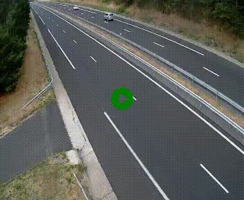 <h2>Caméra autoroute A75 à hauteur du col des Issartets en direction de Montpellier</h2>