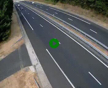 <h2>Caméra autoroute A75 à hauteur du col des Issartets en direction de Montpellier</h2>