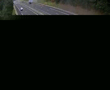 Caméra autoroute A75 à hauteur du col des Issartets en direction de Montpellier