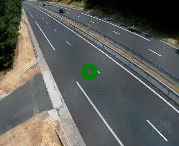<h2>Caméra autoroute A75 à hauteur du col des Issartets en direction de Montpellier</h2>